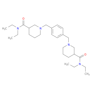 3-Piperidinecarboxamide,1,1'-[1,4-phenylenebis(methylene)]bis[N,N-diethyl- (9CI)