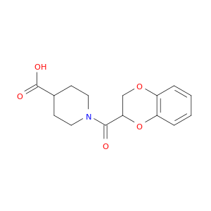 1-(2,3-二氢-苯并[1,4]二氧杂环己-2-羰基)-哌啶-4-羧酸