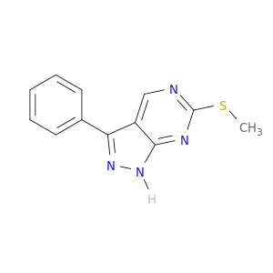 6-(Methylthio)-3-phenyl-1H-pyrazolo[3,4-d]pyrimidine