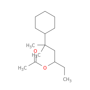 环己烷丙醇,α-乙基-γ,γ-二甲基-,1-乙酸盐