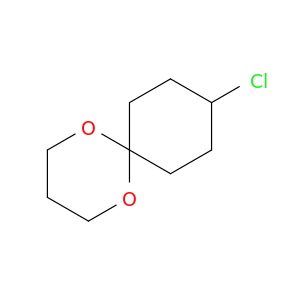 1,5-Dioxaspiro[5.5]undecane, 9-chloro-