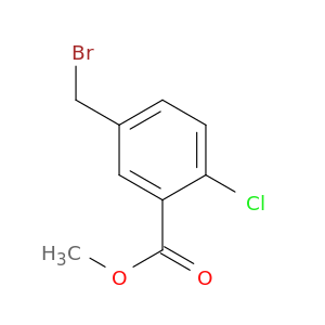 5-(溴甲基)-2-氯苯甲酸甲酯