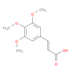 (E)-3,4,5-三甲氧基肉桂酸