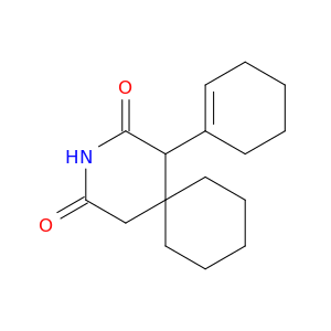 3-Azaspiro[5.5]undecane-2,4-dione, 1-(1-cyclohexen-1-yl)-