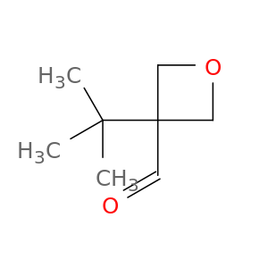 3-Oxetanecarboxaldehyde, 3-(1,1-dimethylethyl)-