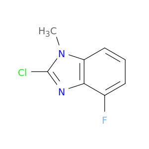 2-chloro-4-fluoro-1-methyl-1H-1,3-benzodiazole