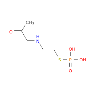 2-Propanone, 1-[[2-(phosphonothio)ethyl]amino]-