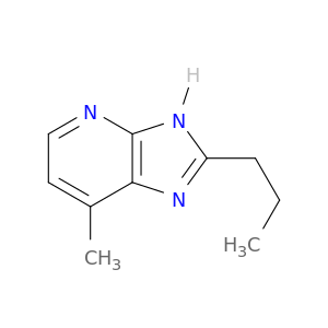 1H-Imidazo[4,5-b]pyridine, 7-methyl-2-propyl-
