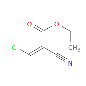2-Propenoic acid, 3-chloro-2-cyano-, ethyl ester, (Z)-