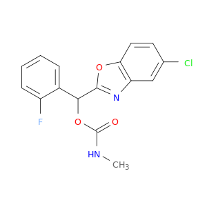 2-Benzoxazolemethanol,5-chloro-a-(2-fluorophenyl)-,methylcarbamate (ester) (9CI)