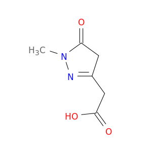 2-(1-Methyl-5-oxo-4,5-dihydro-1h-pyrazol-3-yl)acetic acid