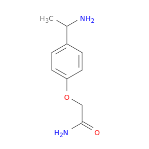 2-[4-(1-aminoethyl)phenoxy]acetamide