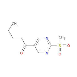 1-Pentanone, 1-[2-(methylsulfonyl)-5-pyrimidinyl]-