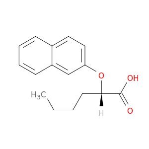 Hexanoic acid, 2-(2-naphthalenyloxy)-, (S)-