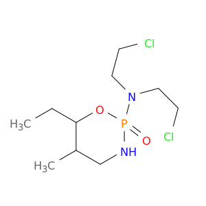 2H-1,3,2-Oxazaphosphorin-2-amine,N,N-bis(2-chloroethyl)-6-ethyltetrahydro-5-methyl-, 2-oxide