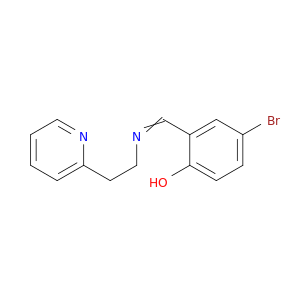 Phenol, 4-bromo-2-[[[2-(2-pyridinyl)ethyl]imino]methyl]-