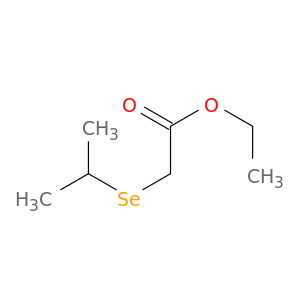 Acetic acid, [(1-methylethyl)seleno]-, ethyl ester