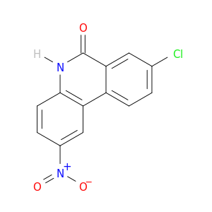 6(5H)-Phenanthridinone,8-chloro-2-nitro-