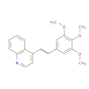 Quinoline,4-[2-(3,4,5-trimethoxyphenyl)ethenyl]-