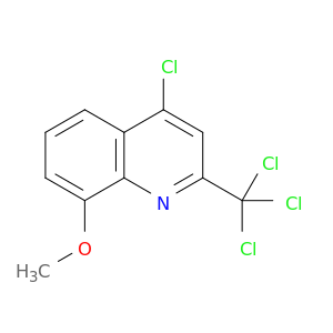 4-CHLORO-8-METHOXY-2-TRICHLOROMETHYL-QUINOLINE
