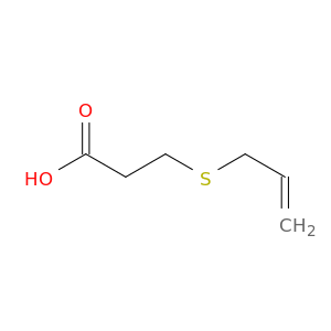 Propanoic acid, 3-(2-propenylthio)-