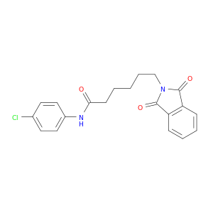 2H-Isoindole-2-hexanamide, N-(4-chlorophenyl)-1,3-dihydro-1,3-dioxo-