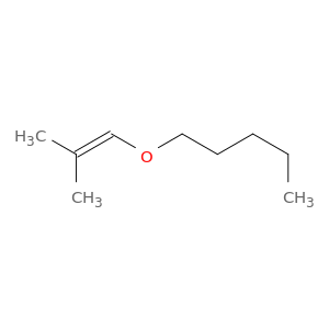 Pentane, 1-[(2-methyl-1-propenyl)oxy]-