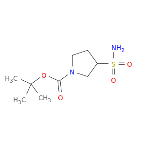 tert-Butyl 3-sulfamoylpyrrolidine-1-carboxylate