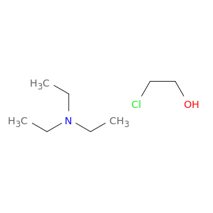 Ethanol, 2-chloro-, compd. with N,N-diethylethanamine (1:1)