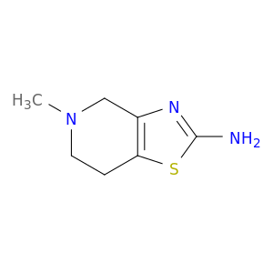 5-甲基-4,5,6,7-四氢噻唑并[4,5-c]吡啶-2-胺