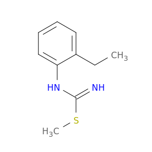Carbamimidothioic acid, (2-ethylphenyl)-, methyl ester