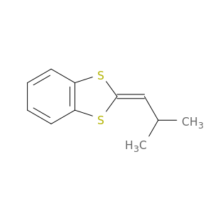 1,3-Benzodithiole, 2-(2-methylpropylidene)-