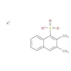 Naphthalenesulfonicacid, dimethyl-, potassium salt (1:1)