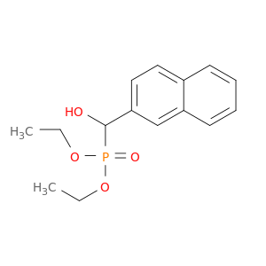 Phosphonic acid, (hydroxy-2-naphthalenylmethyl)-, diethyl ester