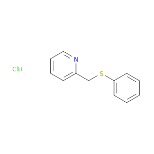 Pyridine, 2-[(phenylthio)methyl]-, hydrochloride