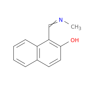 2-Naphthalenol, 1-[(methylimino)methyl]-