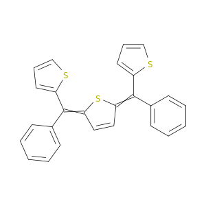 Thiophene, 2,5-dihydro-2,5-bis(phenyl-2-thienylmethylene)-