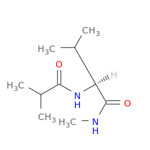 Butanamide, N,3-dimethyl-2-[(2-methyl-1-oxopropyl)amino]-, (S)-