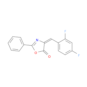 5(4H)-Oxazolone, 4-[(2,4-difluorophenyl)methylene]-2-phenyl-, (4E)-