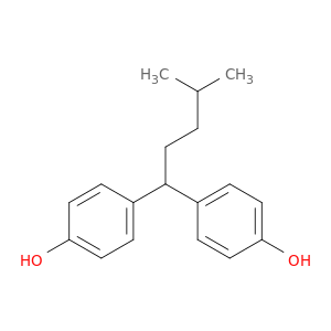 Phenol, 4,4'-(4-methylpentylidene)bis-