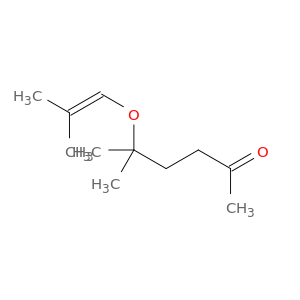 2-Hexanone, 5-methyl-5-[(2-methyl-1-propenyl)oxy]-