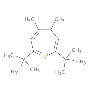 4H-Thiepinium, 2,7-bis(1,1-dimethylethyl)-4,5-dimethyl-
