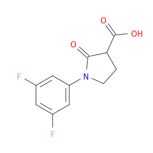 1-(3,5-Difluorophenyl)-2-oxopyrrolidine-3-carboxylic Acid