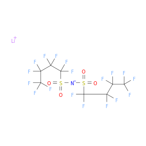 双(1,1,2,2,3,3,4,4,4-九氟-1-丁烷磺酰基)亚胺锂盐