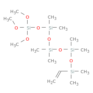 Pentasiloxane,1-ethenyl-9,9,9-trimethoxy-1,1,3,3,5,5,7,7-octamethyl-