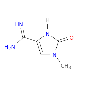 1H-Imidazole-4-carboximidamide,2,3-dihydro-1-methyl-2-oxo-