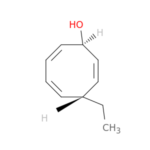 2,4,7-Cyclooctatrien-1-ol, 6-ethyl-, (1R,6R)-