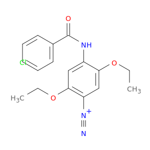 Benzenediazonium, 4-(benzoylamino)-2,5-diethoxy-, chloride