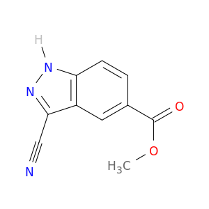 Methyl 3-Cyano-1H-indazole-5-carboxylate