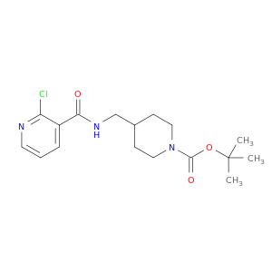 4-{[(2-氯-吡啶-3-羰基)-氨基]-甲基}-哌啶-1-羧酸叔丁基酯